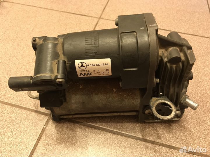 Компрессор пневмоподвески Mercedes ML GL S R