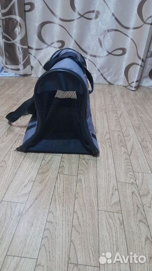 Сумка переноска для кошек в хорошем состояние