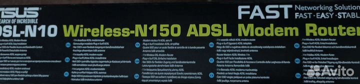 WiFi Роутер asus DSL-N10V