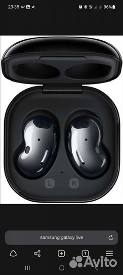 Беспроводные наушники samsung buds live