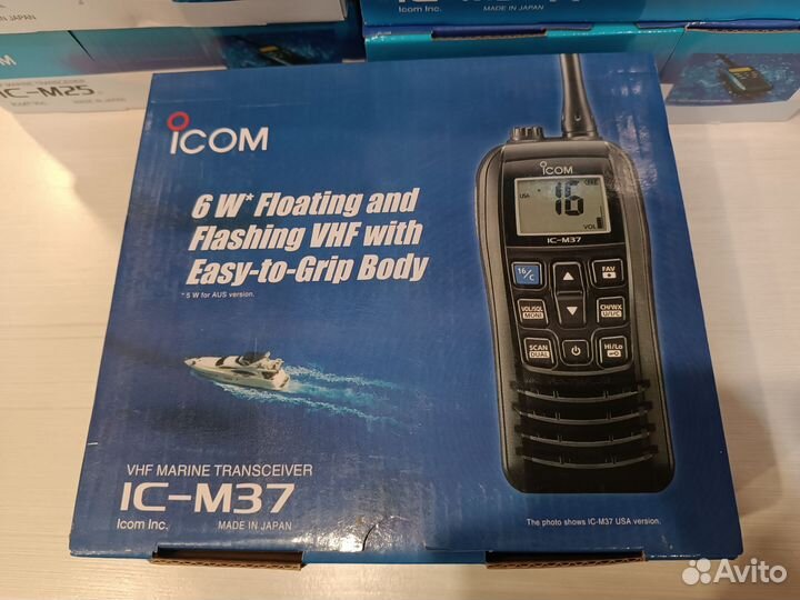 Рация iCom ic-m37, морская укв радиостанция