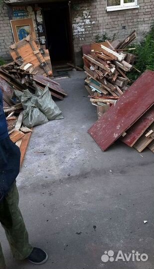 Вывоз мусора на газели