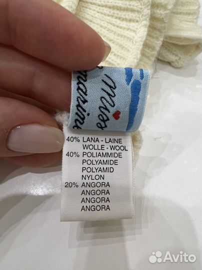 Шапка Catya и шарф Blumarine оригинал Италия 4/8 л