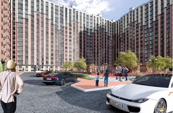 1-к. квартира, 44 м², 5/16 эт.