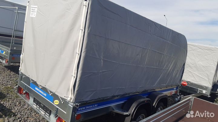 Легковой прицеп (кат. В) с аэродинамическим тентом