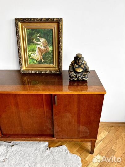 Винтажная тумба-хайборд mid-century modern