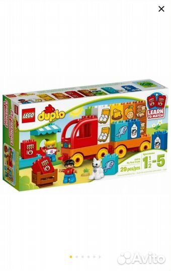 Lego duplo 10818 Мой первый грузовик