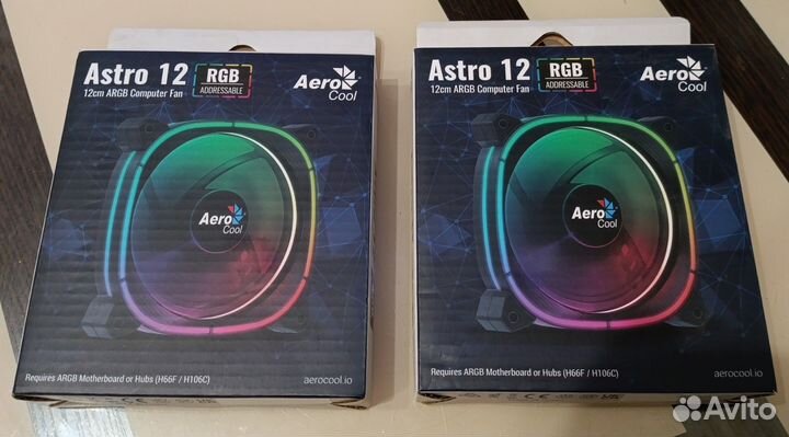 Вентиляторы для корпуса Aerocool Astro 12 argb (2