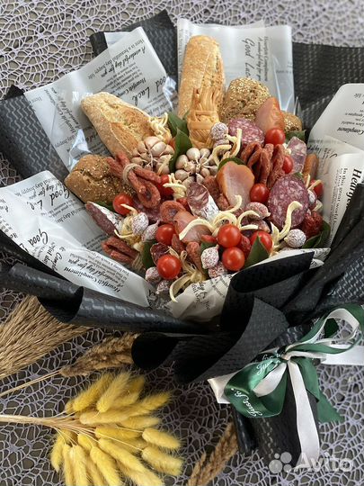 Съедобные букеты для мужчин