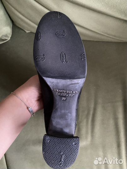 Ботильоны 39 размер, натуральная кожа