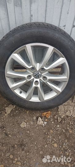 Зимние колёса на VW touareg R18 5/130