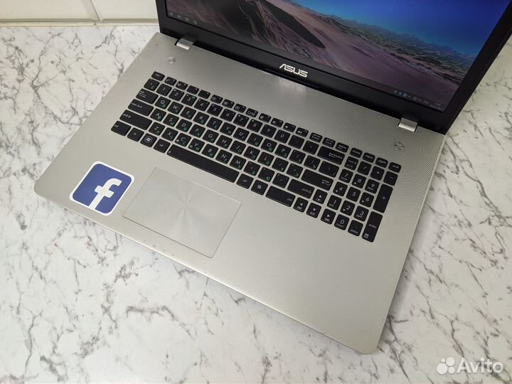 Ноутбук Asus N76 Core i7/Ram 12gb/GT 740/SSD+HDD