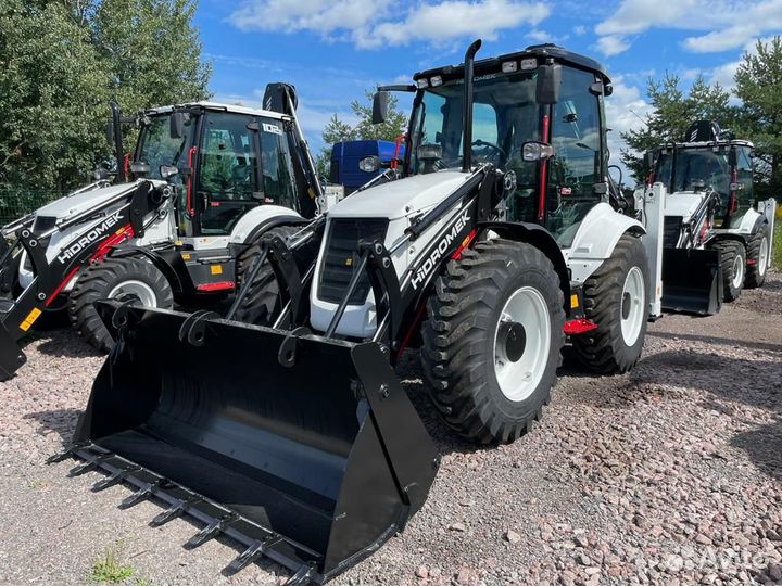 Экскаватор-погрузчик Hidromek HMK 102S Alpha, 2023
