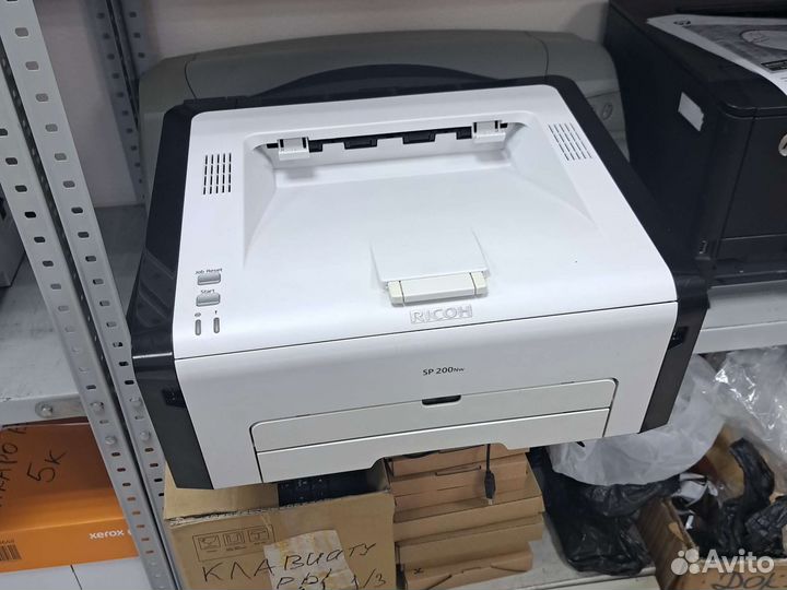 Принтер лазерный с Wi-Fi новый картридж