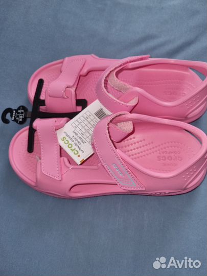 Сандалии crocs для девочки j3