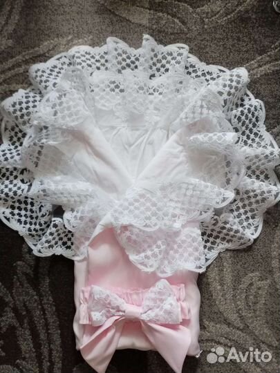 Конверт на выписку для девочки лето