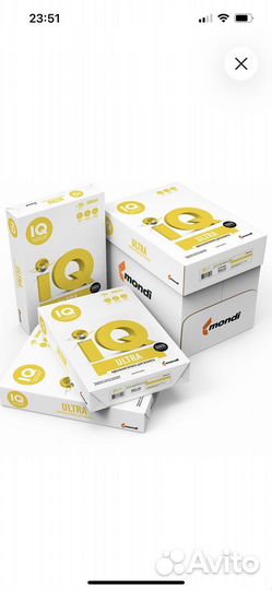 Бумага mondi iq ultra