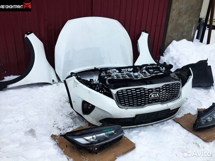 Ноускат передняя часть Kia Sorento Prime UM