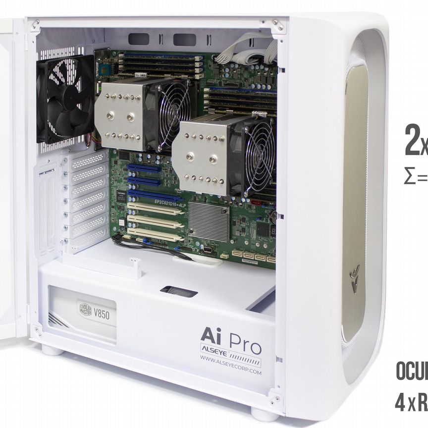 [8272CL] Сервер Asrock: 2х Xeon (104 Потока) 1tb Озу 8272cl