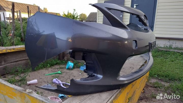 Передний бампер toyota corolla 150 рестайлинг