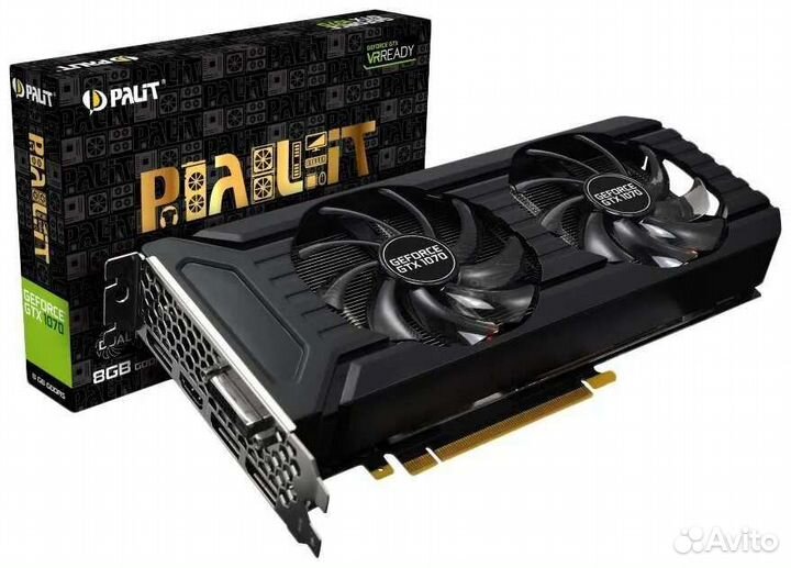 Видеокарта gtx 1070 Palit