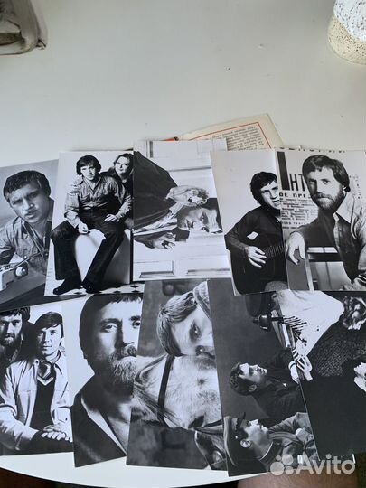 Высоцкий набор открыток