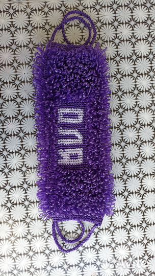 Мочалка ручной работы