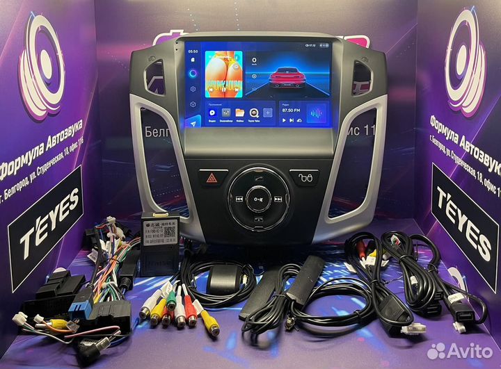 Штатная магнитола Ford Focus 2011-2019 CC3 2K 3-32