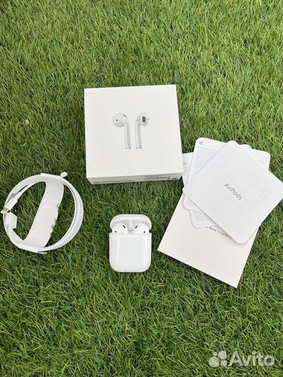 Airpods 2 (original) + Чехол в подарок