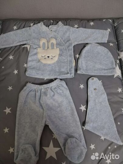 Костюм детский на выписку лето осень