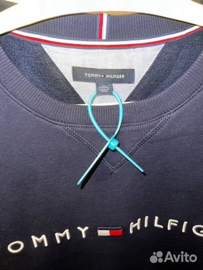 Оригинал Tommy hilfiger свитшот с poizon