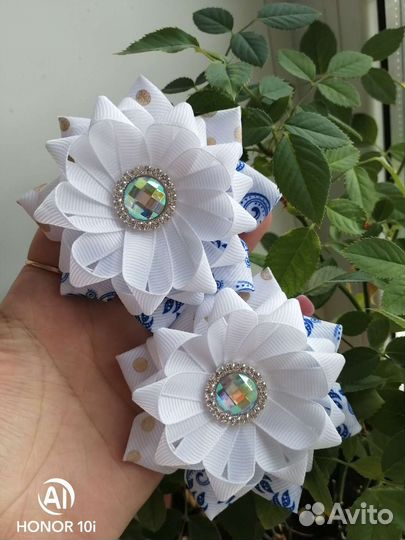 Резинки для волос ручной работы