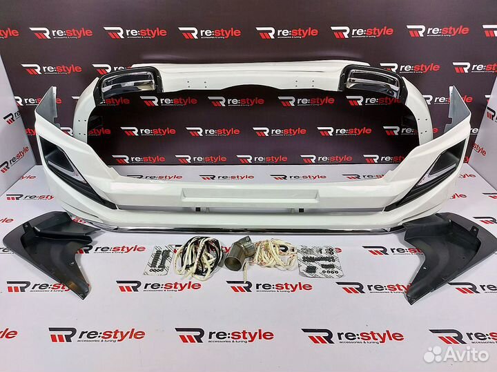 Обвес Prado 150 13-17г Modellista Белый GBT