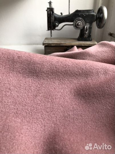 Ткань пальтовая пыльная роза