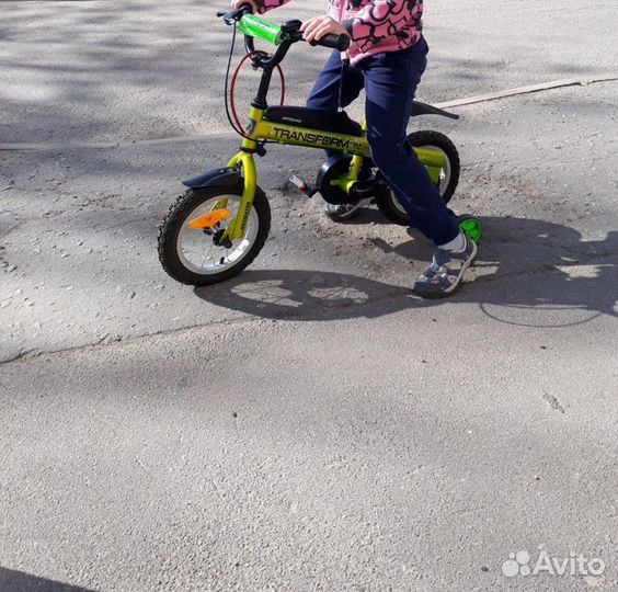 Велосипед беговел 2в1