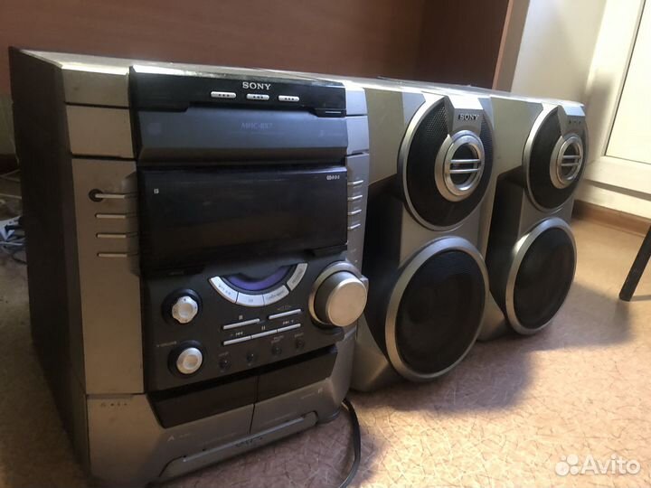 Музыкальный центр sony mhc bx7