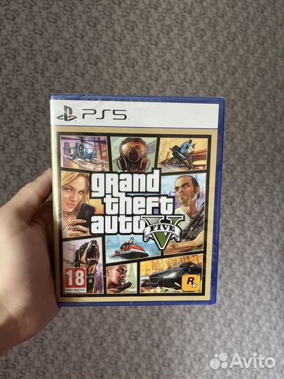 Игра GTA: Grand Theft Auto 5 (V) На русском пс5