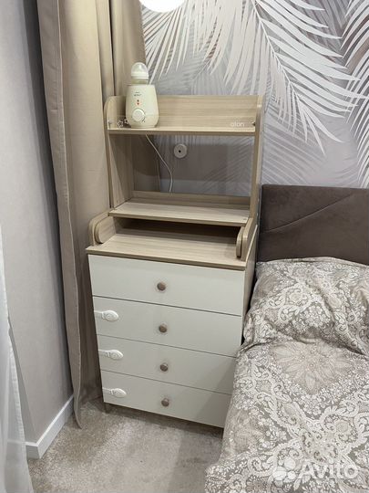 Комод лдсп Сириус 604 пеленальный с полкой