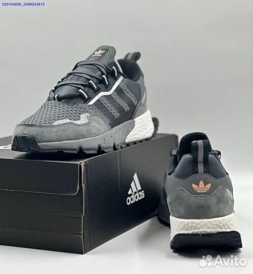 Кроссовки Adidas ZX 1000 Dark Grey (Арт.35198)