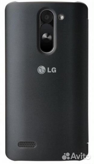 Оригинал чехол CCF-560 на LG L Bello Чёрный, Белый