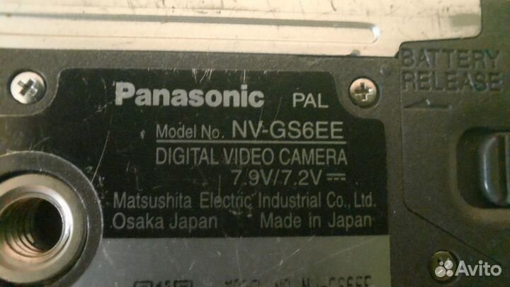 Видеокамера Panasonic NV-gs6ee