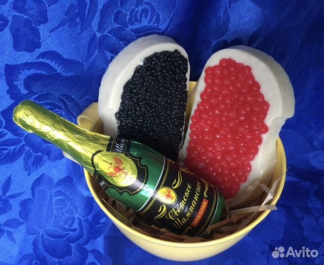 Мыло с икрой в подарок