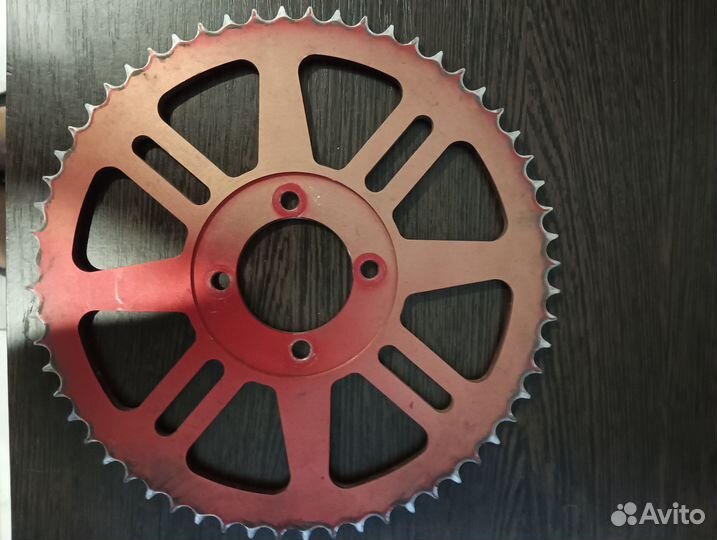 Звезда ведомая 520 60зубьев алюминий