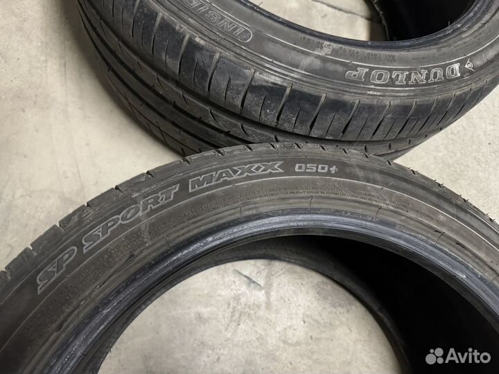 Dunlop SP Sport Maxx 050+ 245/45 R19 и 275/40 R19 105Y