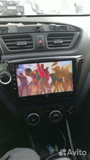 Магнитола 2 din Андроид KIA RIO 9