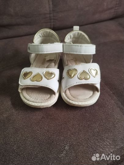 Сандалии для девочки 23 размер tombi