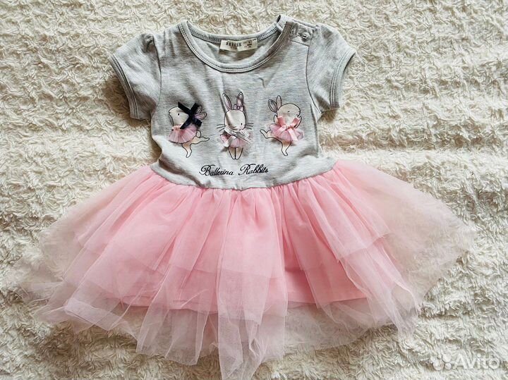 Платье для девочки 74