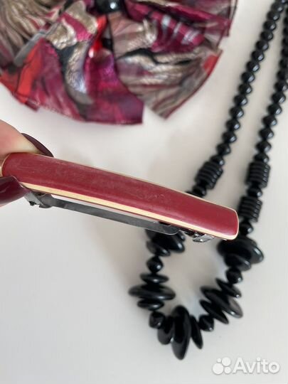 Заколки СССР 90 х и бижутерия, бусы винтаж