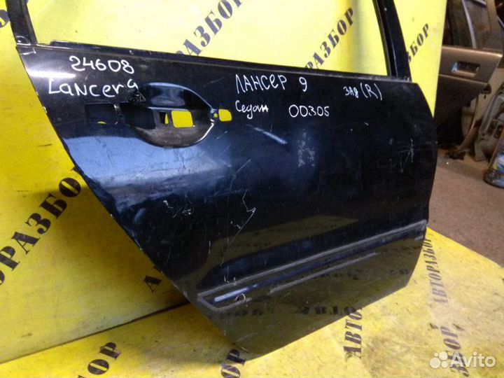 Дверь задняя правая Mitsubishi Lancer 9 2003-2006