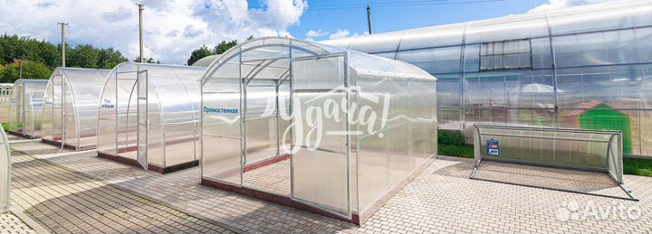Теплица с поликарбонатом Капелька